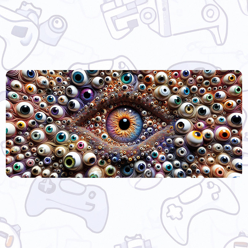 The Eyes Have It Desk Pad Mouse Mat 90x40cm - image 2