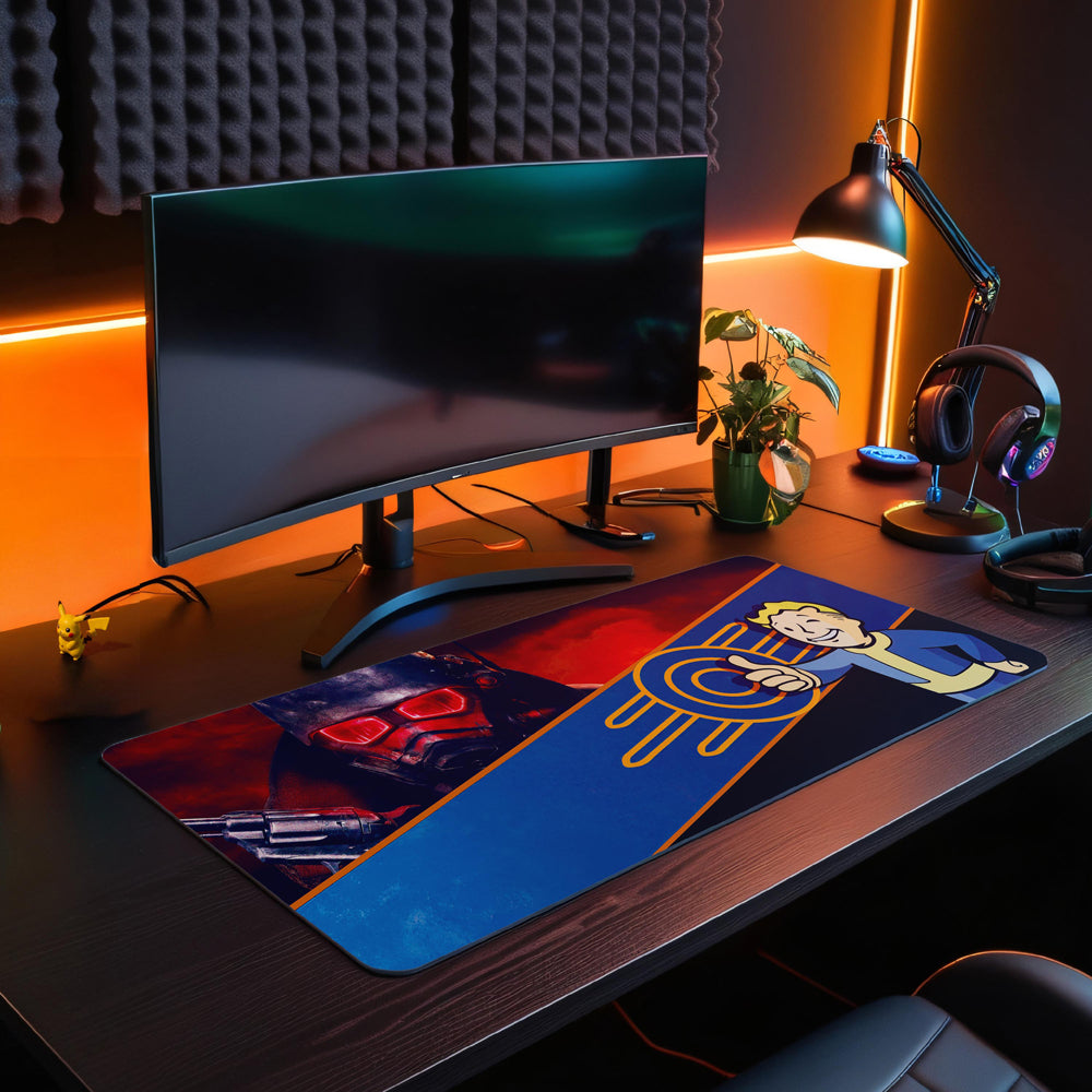 Fallout Vault Boy Desk Pad Mouse Mat v2 90x40cm - image 7