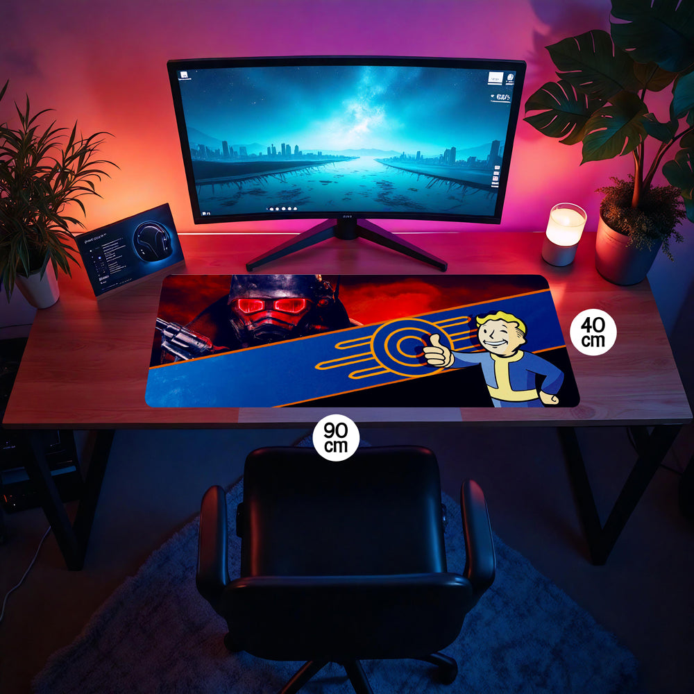 Fallout Vault Boy Desk Pad Mouse Mat v2 90x40cm - image 6