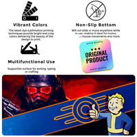 Fallout Vault Boy Desk Pad Mouse Mat v2 90x40cm - image 3