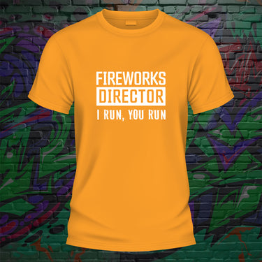 Fireworks Director Tshirt