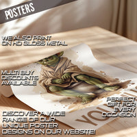 Flush You Must novelty metal print wall art