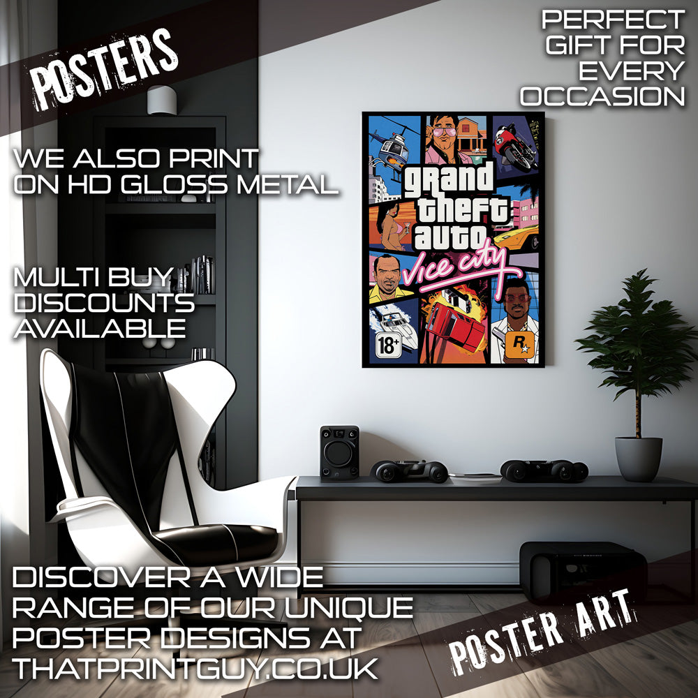 GTA Vice City Metal Print - image 7
