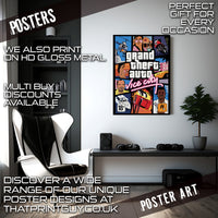 GTA Vice City Metal Print - image 7