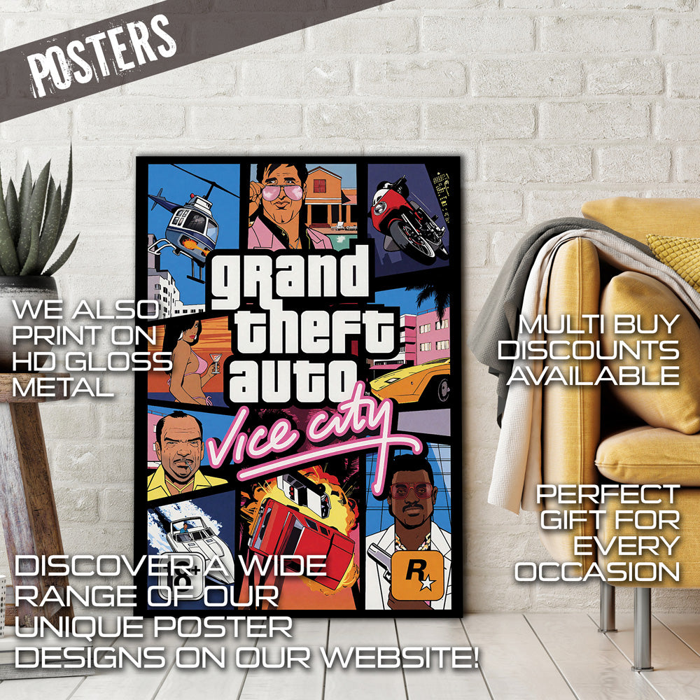 GTA Vice City Metal Print - image 10