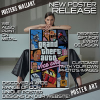 GTA Vice City Metal Print - image 11