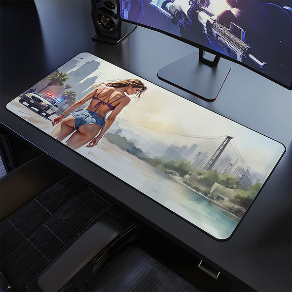 Too Cheeky Desk Pad Mouse Mat 90x40cm - image 1