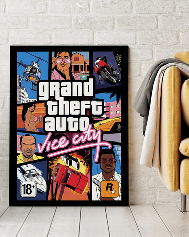 GTA Vice City Metal Print