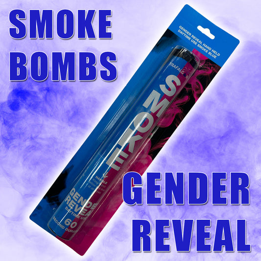 Gender Reveal Blue Smoke Bomb