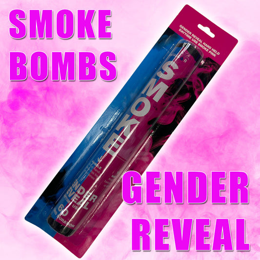 Gender Reveal Pink Smoke Bomb