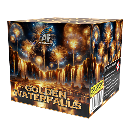 Golden Waterfall - 25 Shot