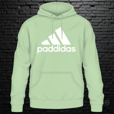 Paddidas Green Hoodie White