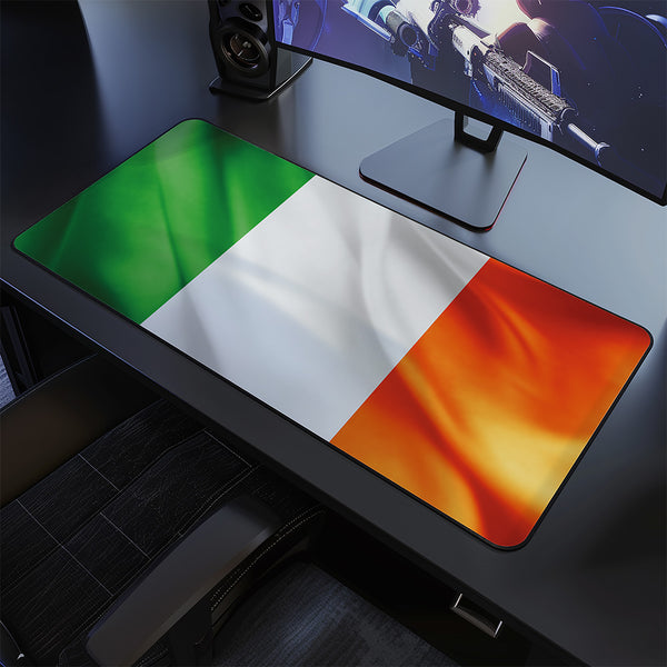Irish Flag Desk Pad Mouse Mat 90x40cm - image 1