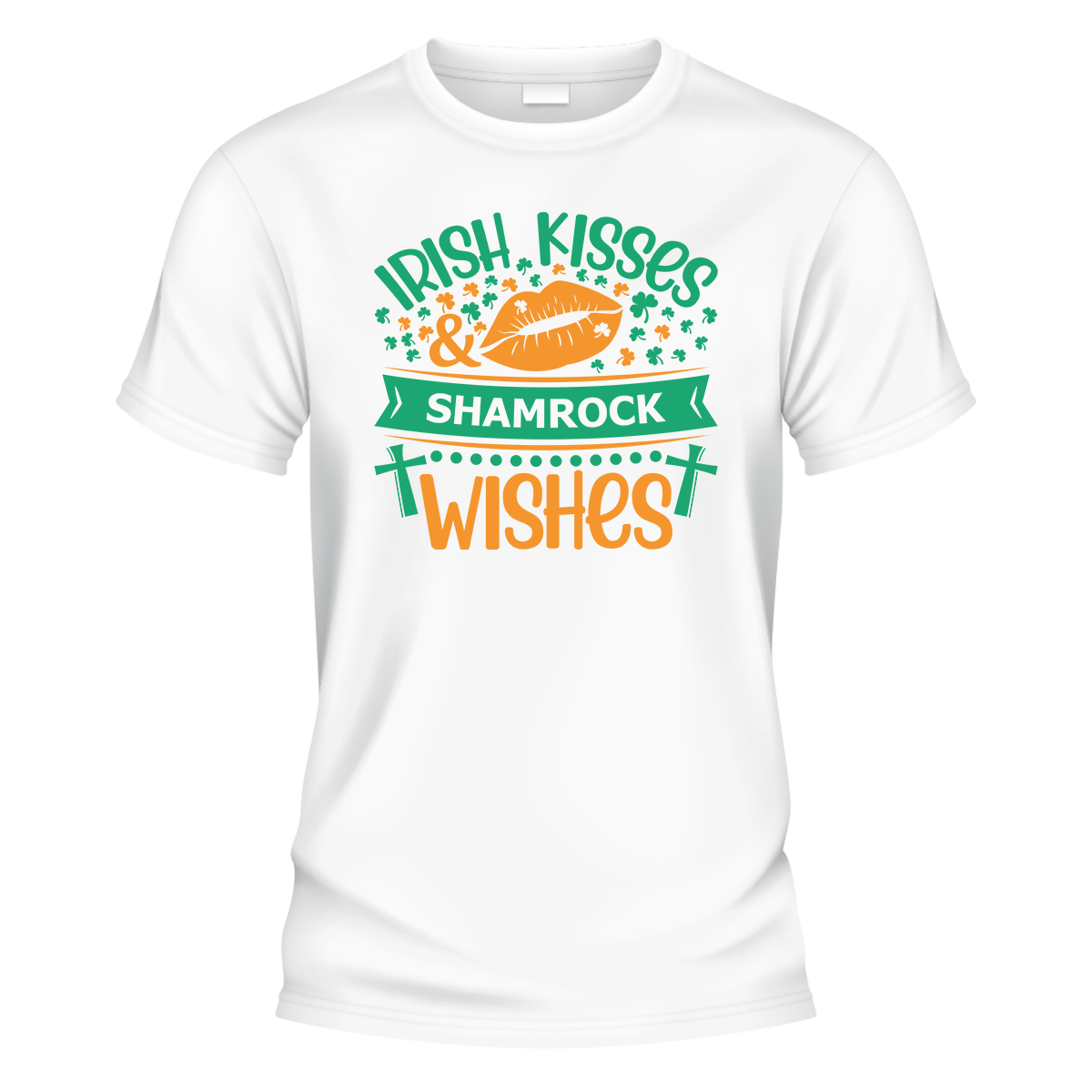 Irish Kisses White Tshirt