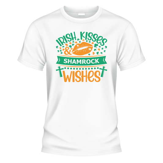 Irish Kisses White Tshirt