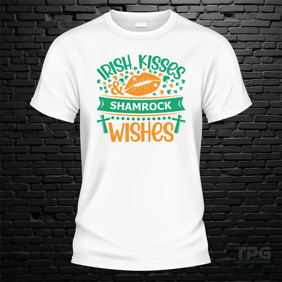 Irish Kisses White Tshirt