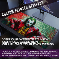 Joker's Grin Desk Pad Mouse Mat 90x40cm - image 3