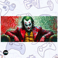 Joker's Grin Desk Pad Mouse Mat 90x40cm - image 8