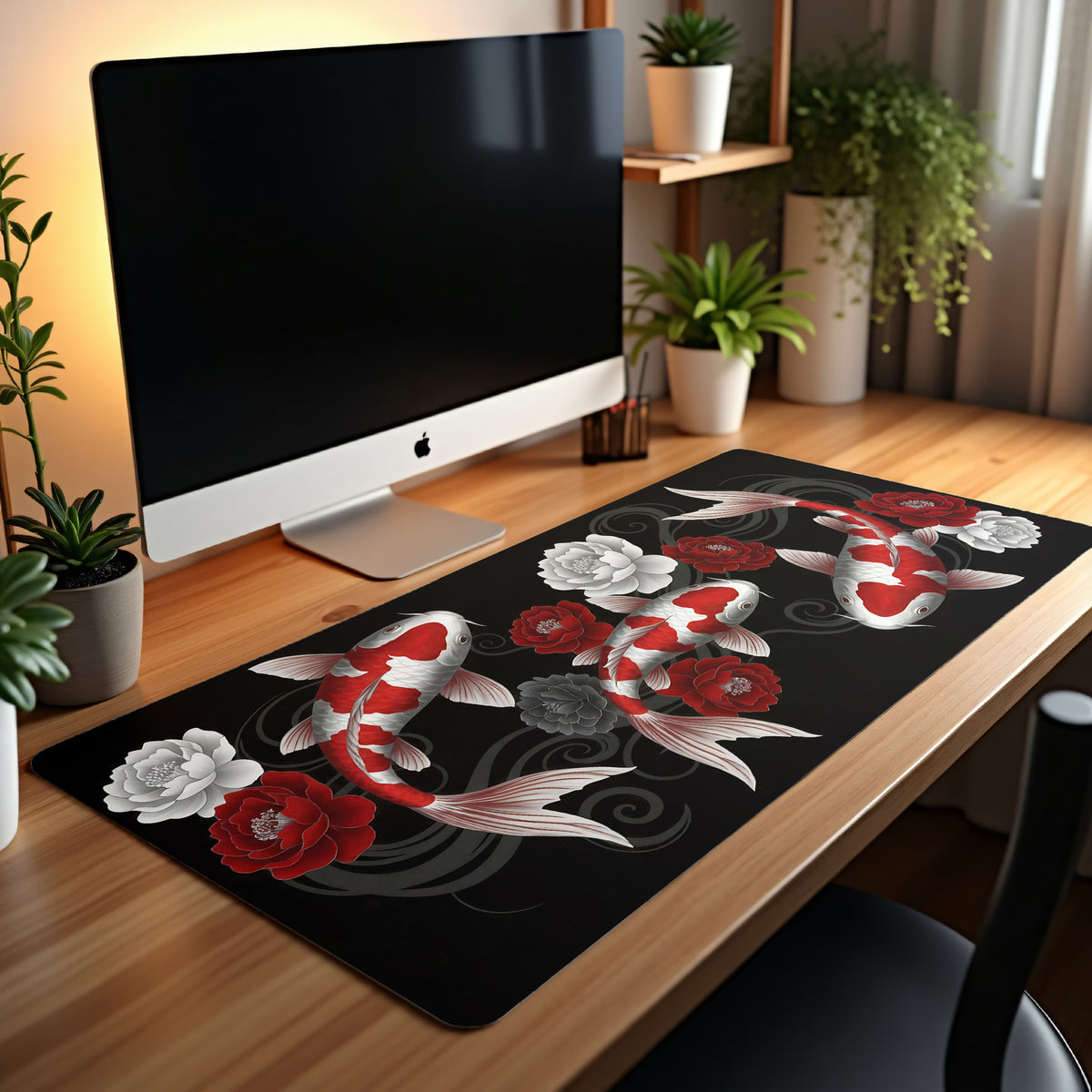 Koi Reflection Desk Pad 90cm x 40cm - image 7