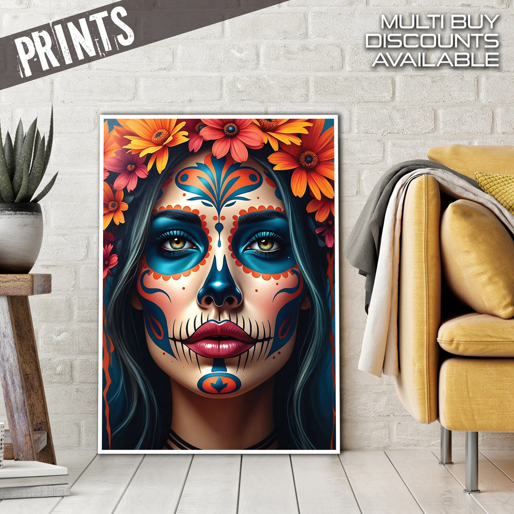 La Rosa Negra dark floral metal print wall art