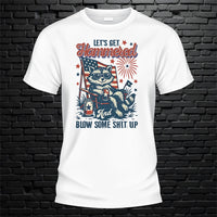 Lets Get Hammered 4th July Tshirt - image 1