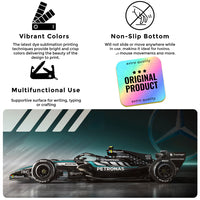Mercedes AMG Petronas F1 Desk Pad Mouse Mat 90x40cm - image 5