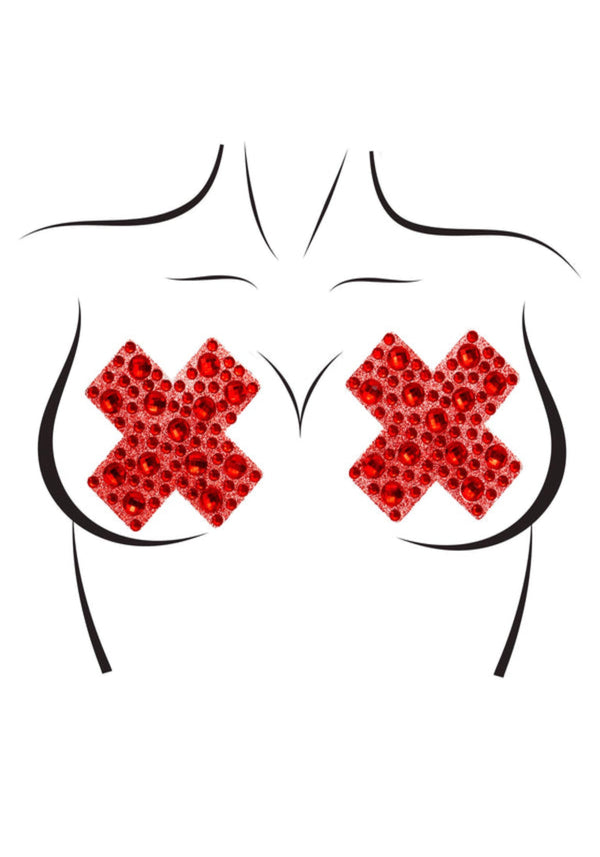 X Factor Adhesive Nipple Jewel Stickers - image 1