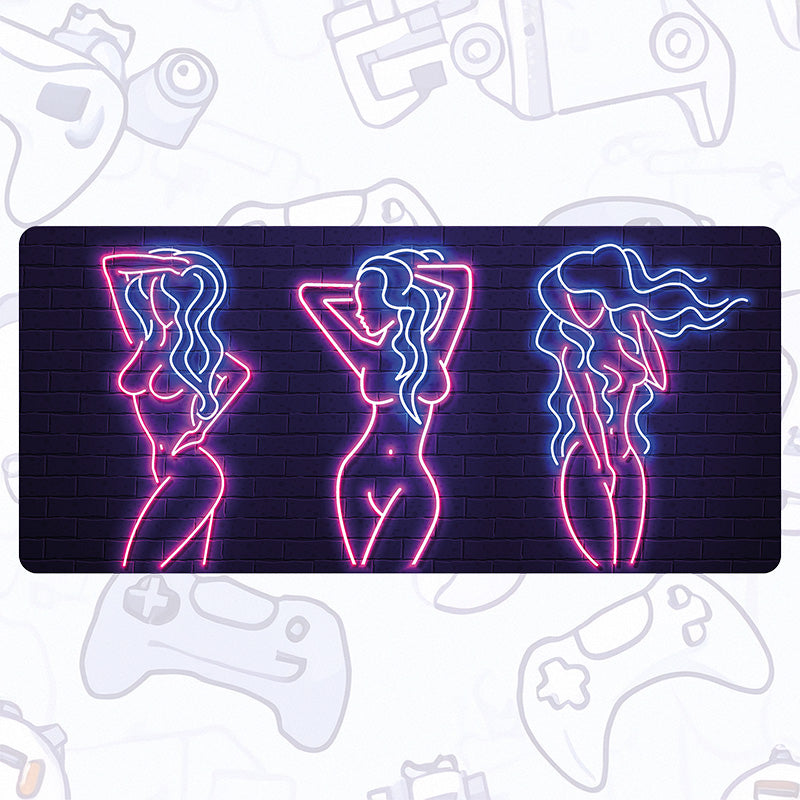 Glowing Strippers Desk Pad Mouse Mat 90x40cm - image 2