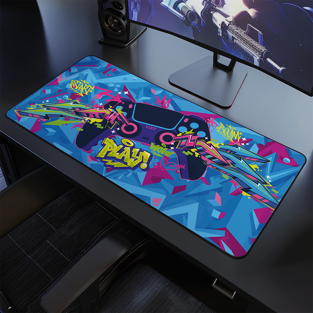 Out of Controller Desk Pad Mouse Mat 90x40cm - image 1