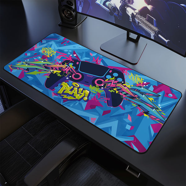 Out of Controller Desk Pad Mouse Mat 90x40cm - image 1