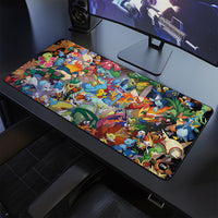 Pokemon Assemble Desk Pad Mouse Mat 90x40cm