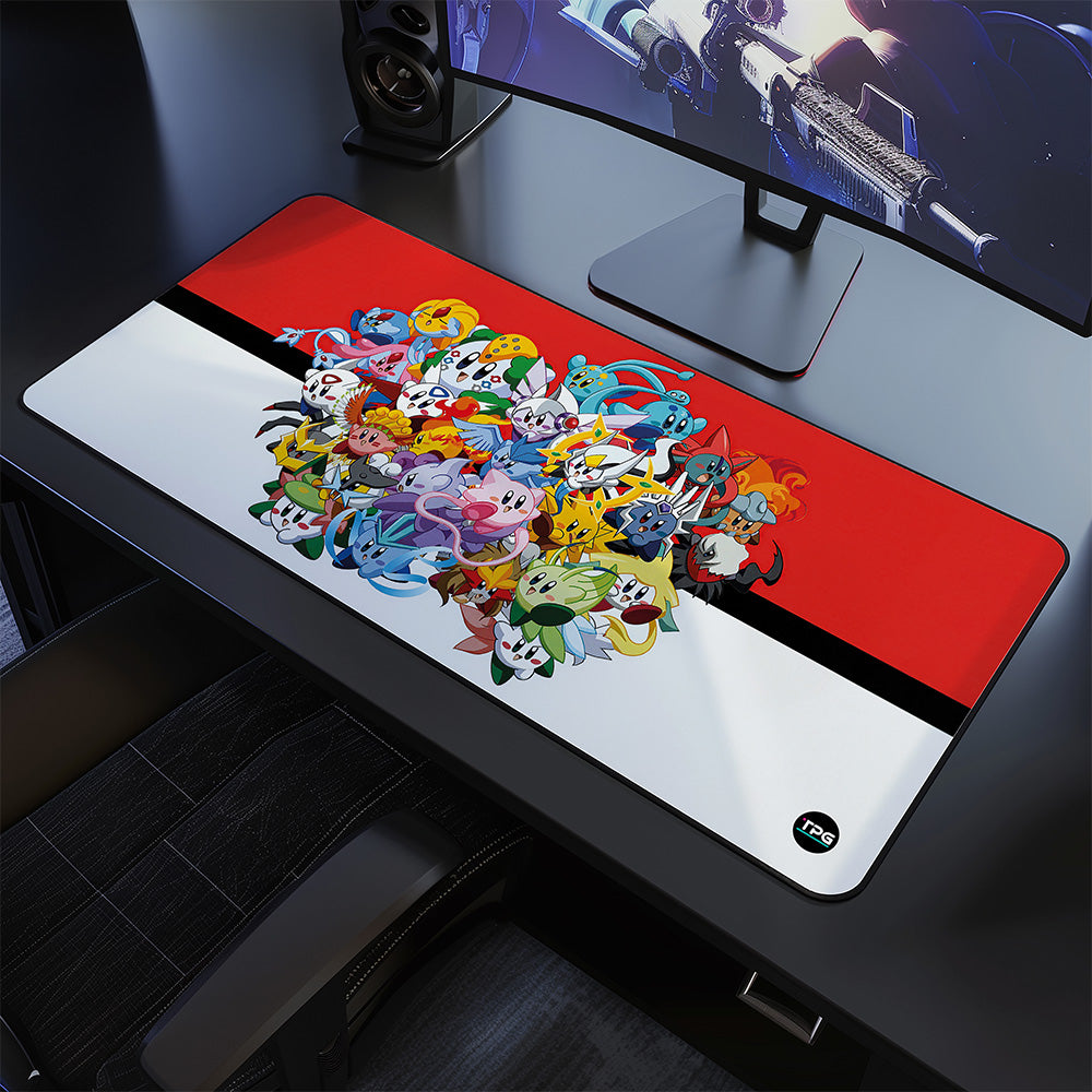 Pokemon Cluster Desk Pad Mouse Mat 90x40cm