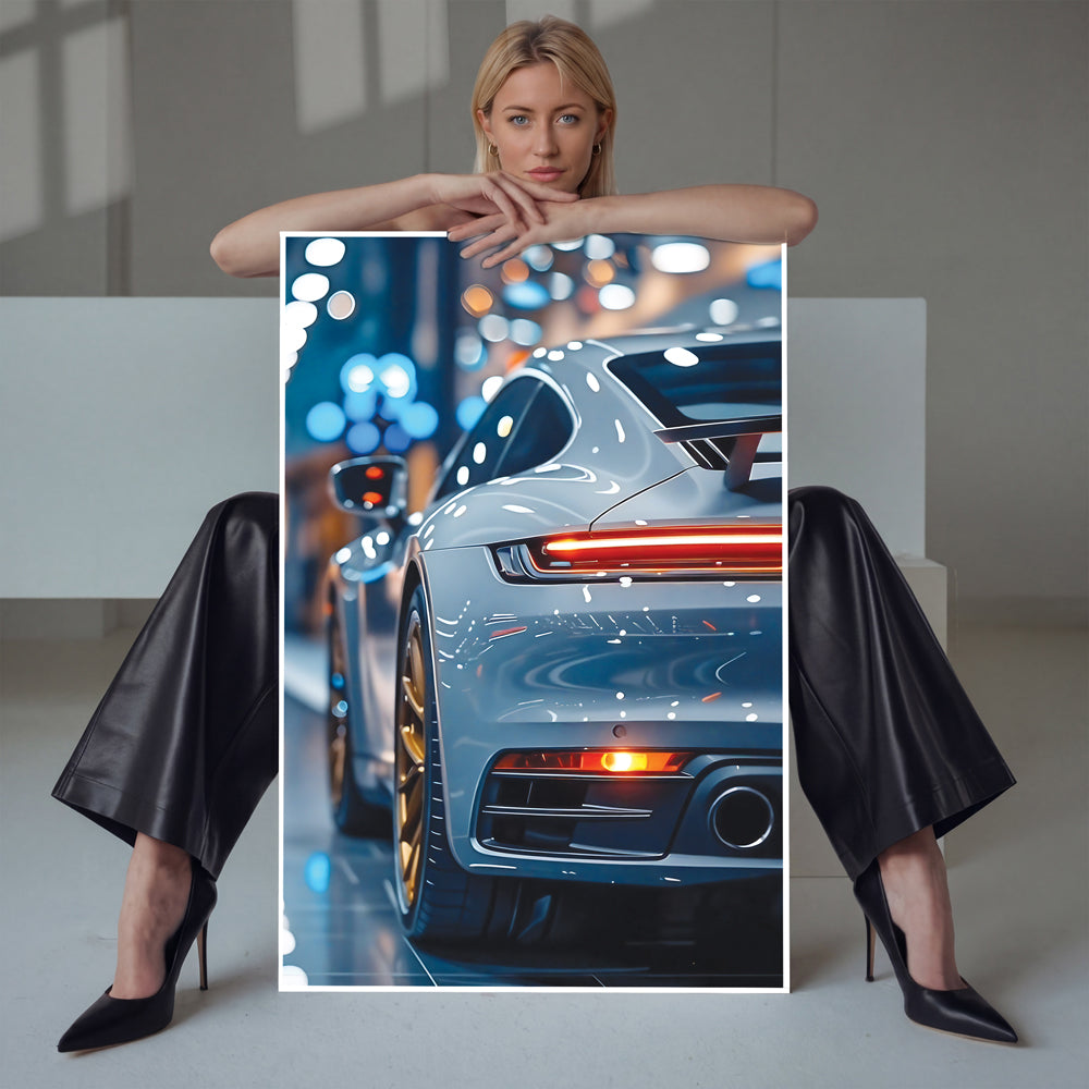 Porsche Booty Poster Wall Art, Modern Home Decor, Digital Print - image 4