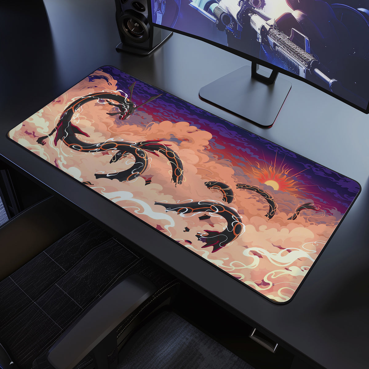 Rayquaza Desk Pad Mouse Mat 90x40cm - image 9