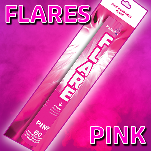 Pink Handheld Flare