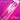 Pink Handheld Flare