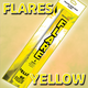 Yellow Handheld Flare
