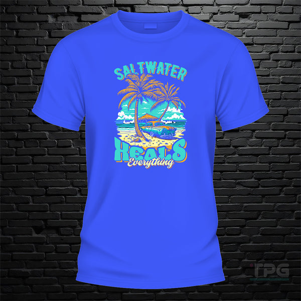 Salt Water Heals Everything Tshirt