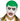 Combover Clown Adult Mask