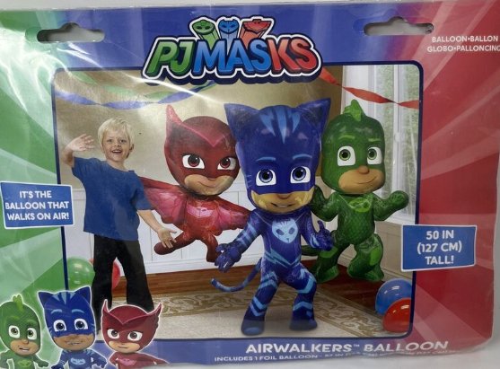 PJ Masks Airwalker Foil Helium Balloon 127cm