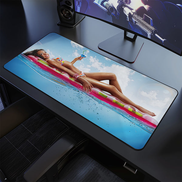 Splash of Coacktails Desk Pad Mouse Mat 90x40cm - image 1