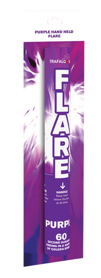Purple Handheld Flare