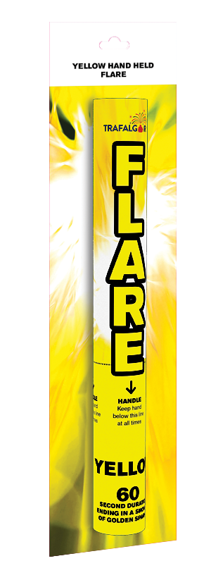 Yellow Handheld Flare