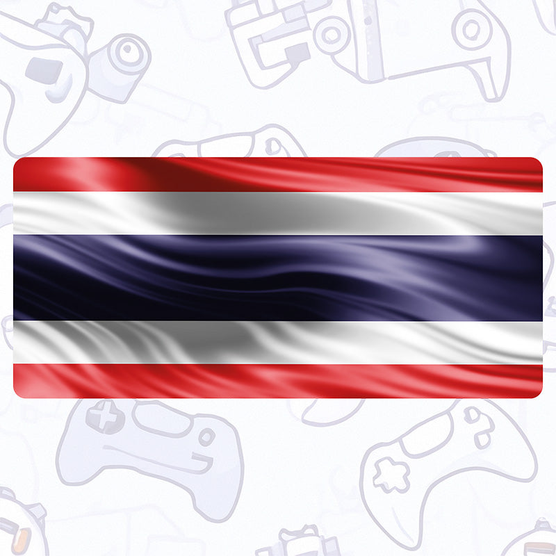 Thai Flag Desk Pad Mouse Mat 90x40cm - image 2