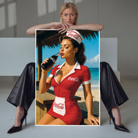 Coca Cola Sexy Poster Wall Art, Modern Home Decor, Digital Print - image 4