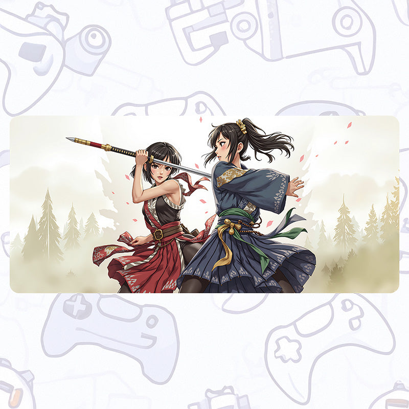 Japanese Fighting Desk Pad Mouse Mat 90x40cm - image 2