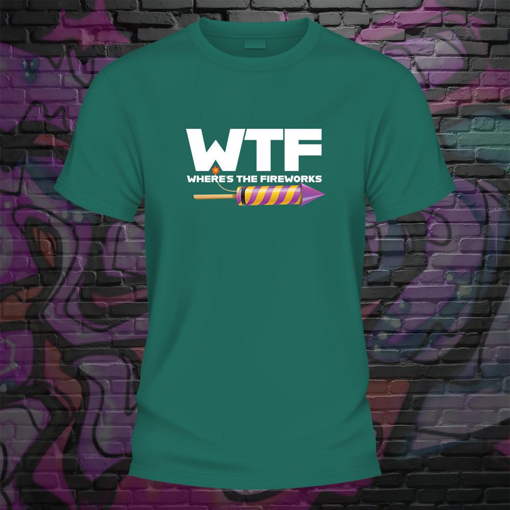 WTF Fireworks Tshirt - image 12