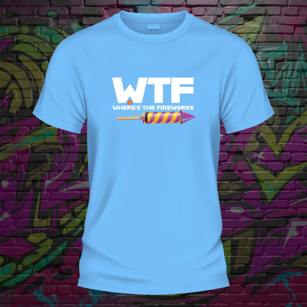 WTF Fireworks Tshirt - image 11