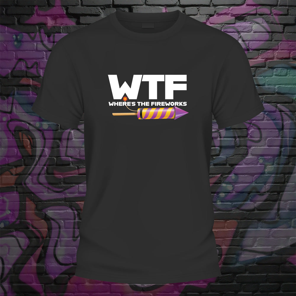 WTF Fireworks Tshirt - image 10