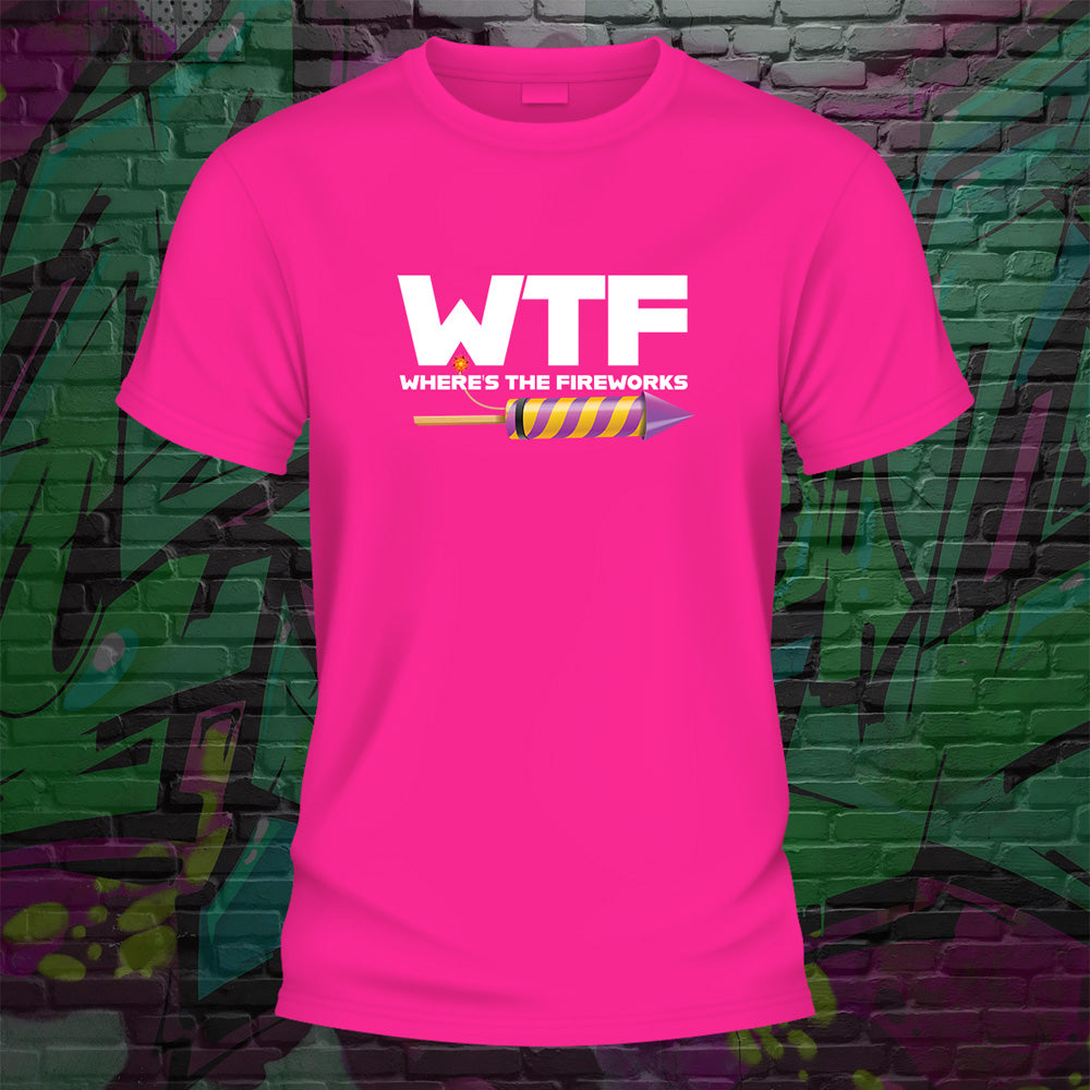 WTF Fireworks Tshirt - image 8